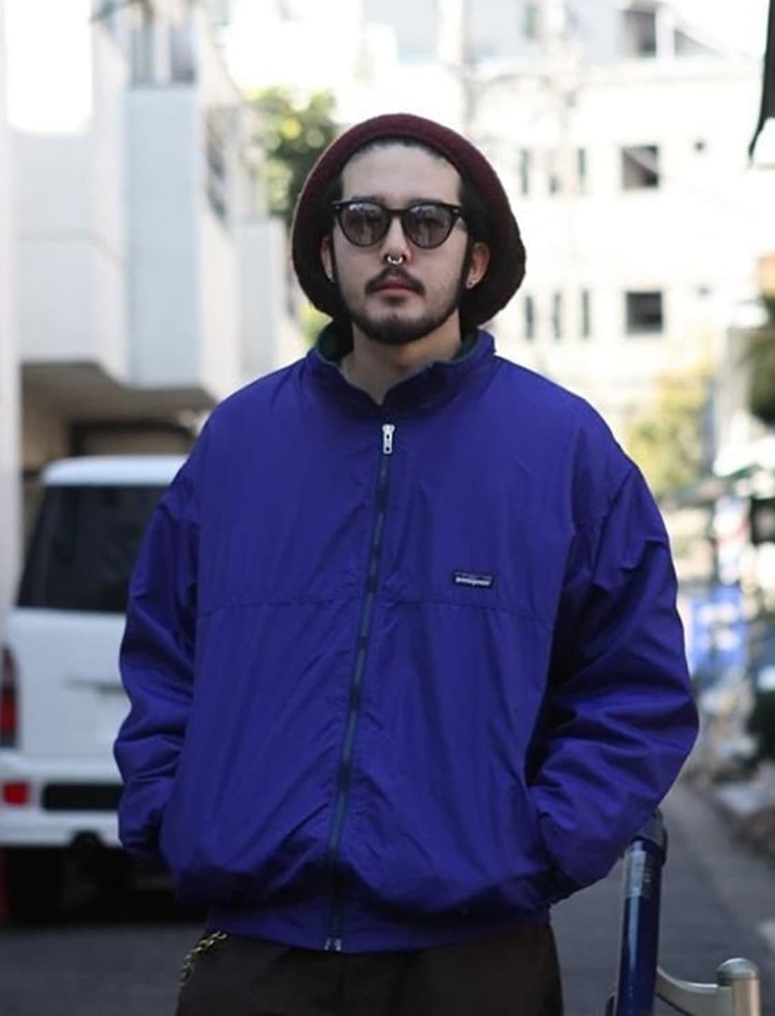 [M] 파타고니아 쉘드 신칠라 봄버 자켓 - 코볼트 상품이미지1