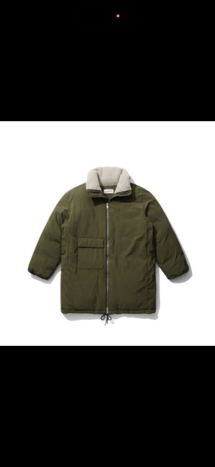 커스텀멜로우 퍼 롱다운 80% 95/올리브 상품이미지1