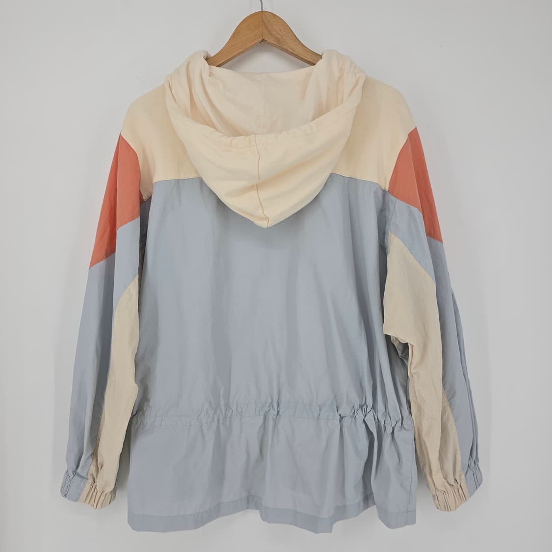 시스템 컬러 블록 후드 윈드브레이커 상품이미지10