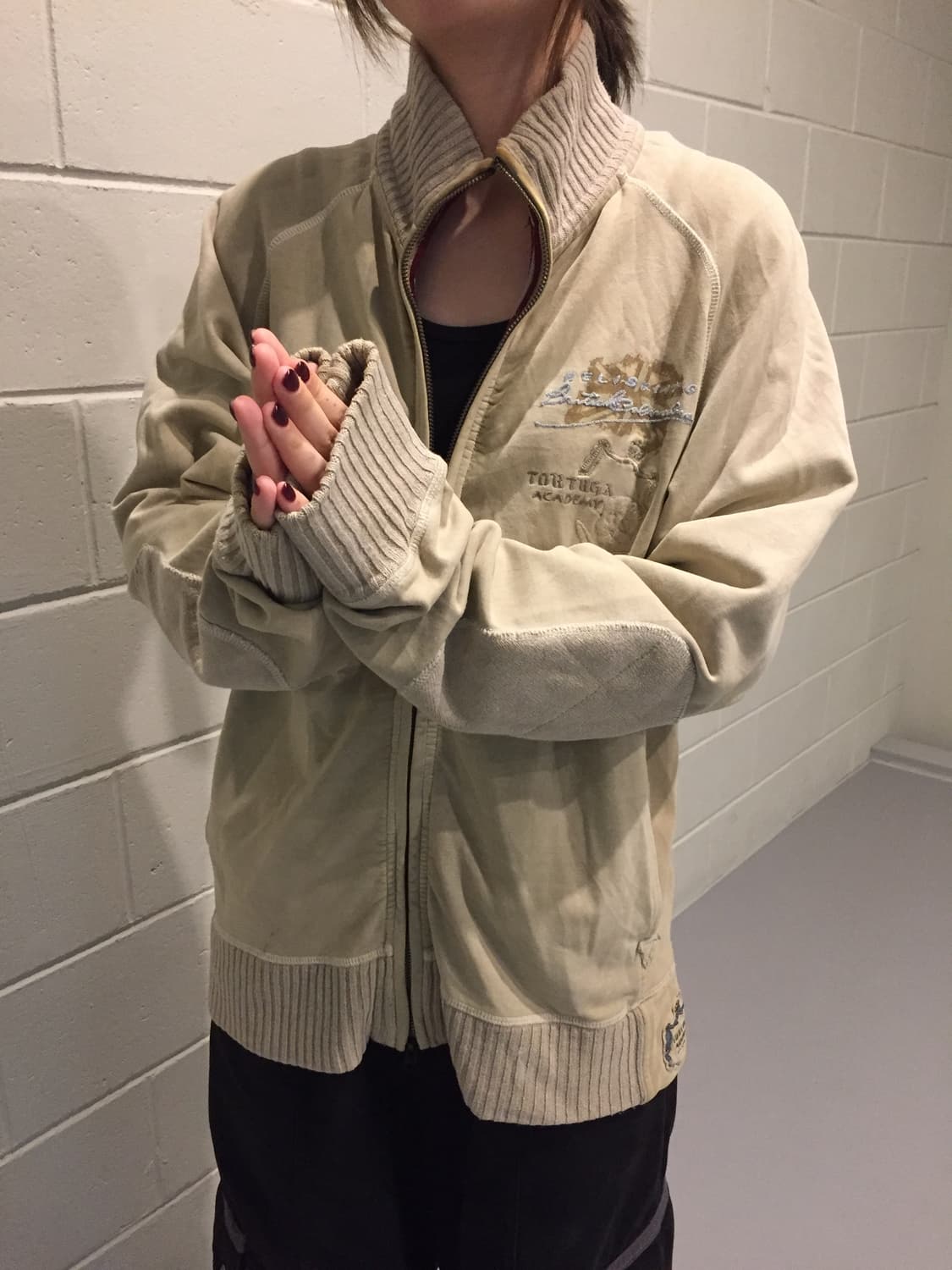 JPN Y2K 00s zip-up jacket 상품이미지5