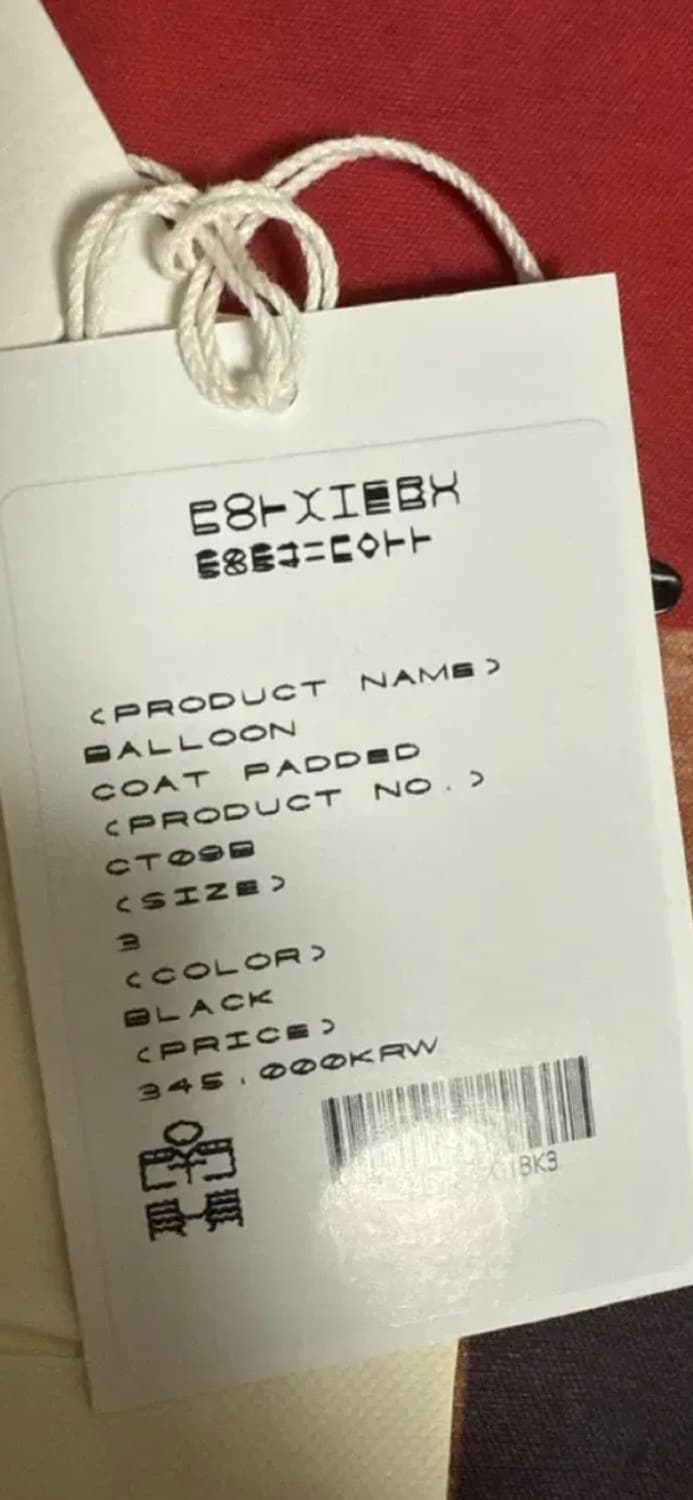 24fw 폴리테루 벌룬코트 패디드 3사이즈 상품이미지6