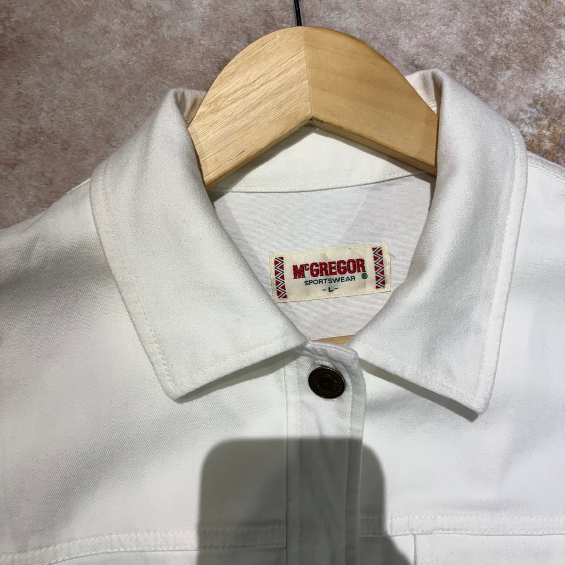 00‘s 맥그리거 빈티지 화이트 셔츠 상품이미지2