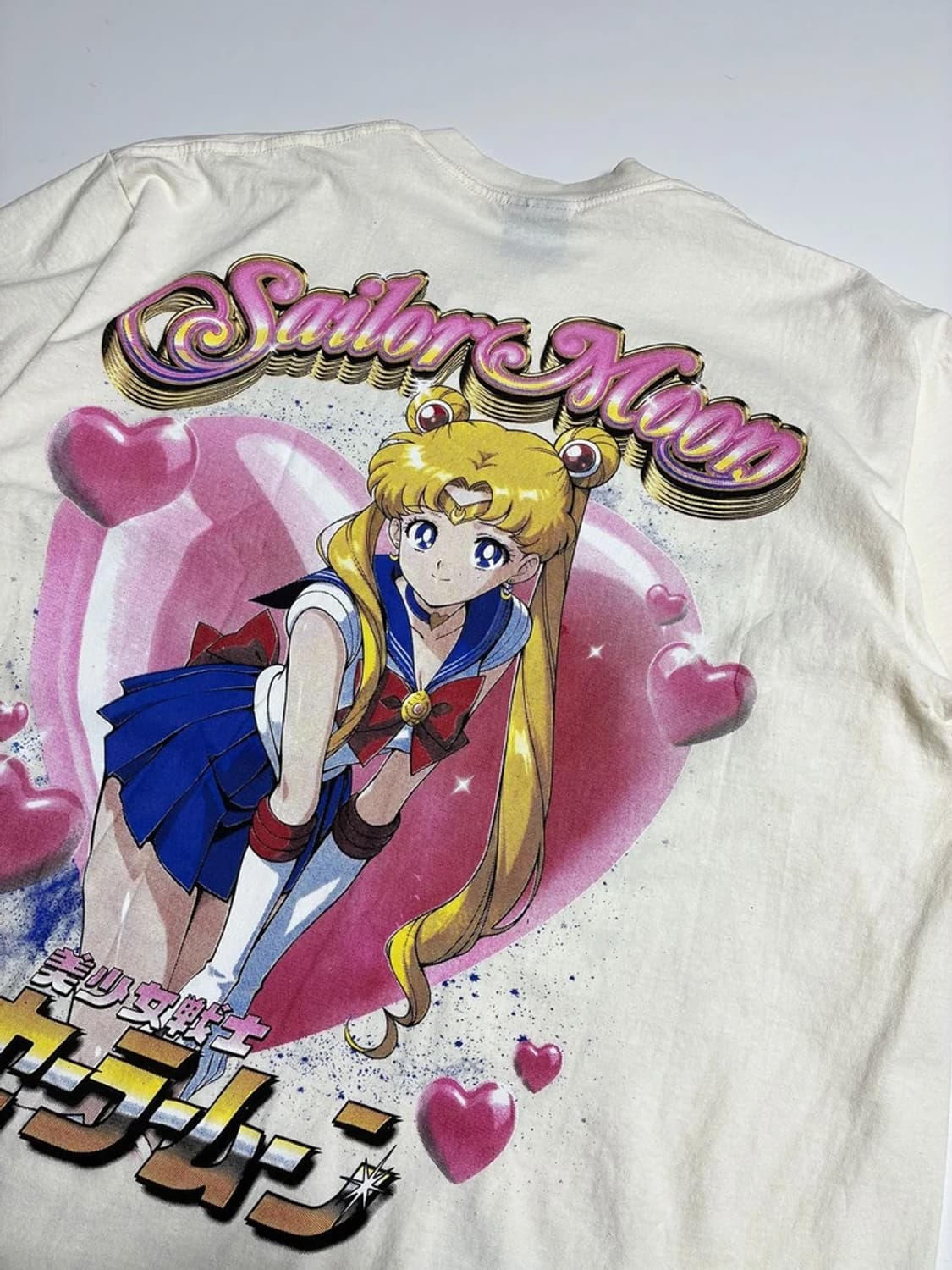 Selected USA 세일러문 그래픽 코튼 반팔 티셔츠 R1400 상품이미지5