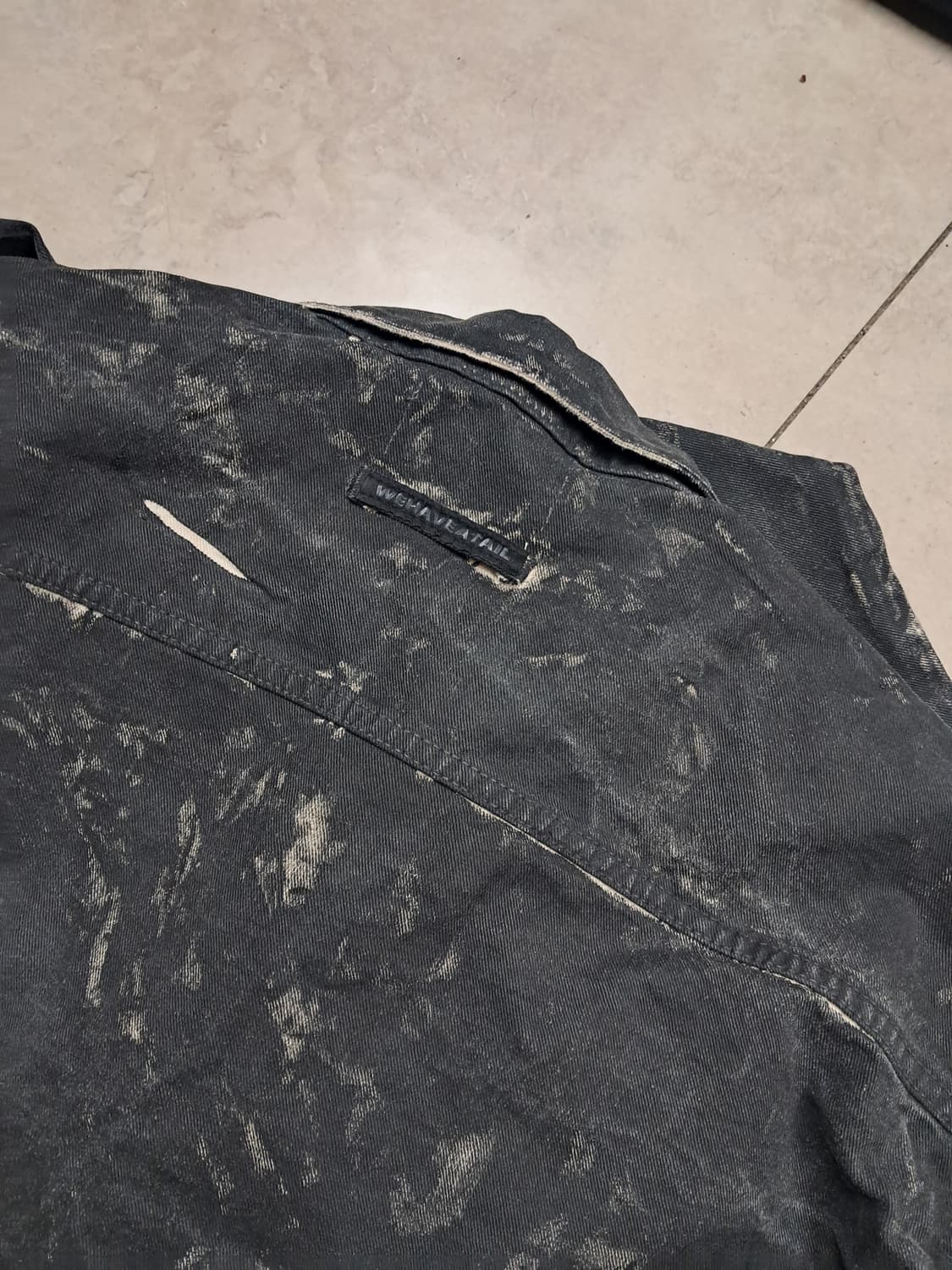 위해브어테일  코튼자켓 상품이미지5