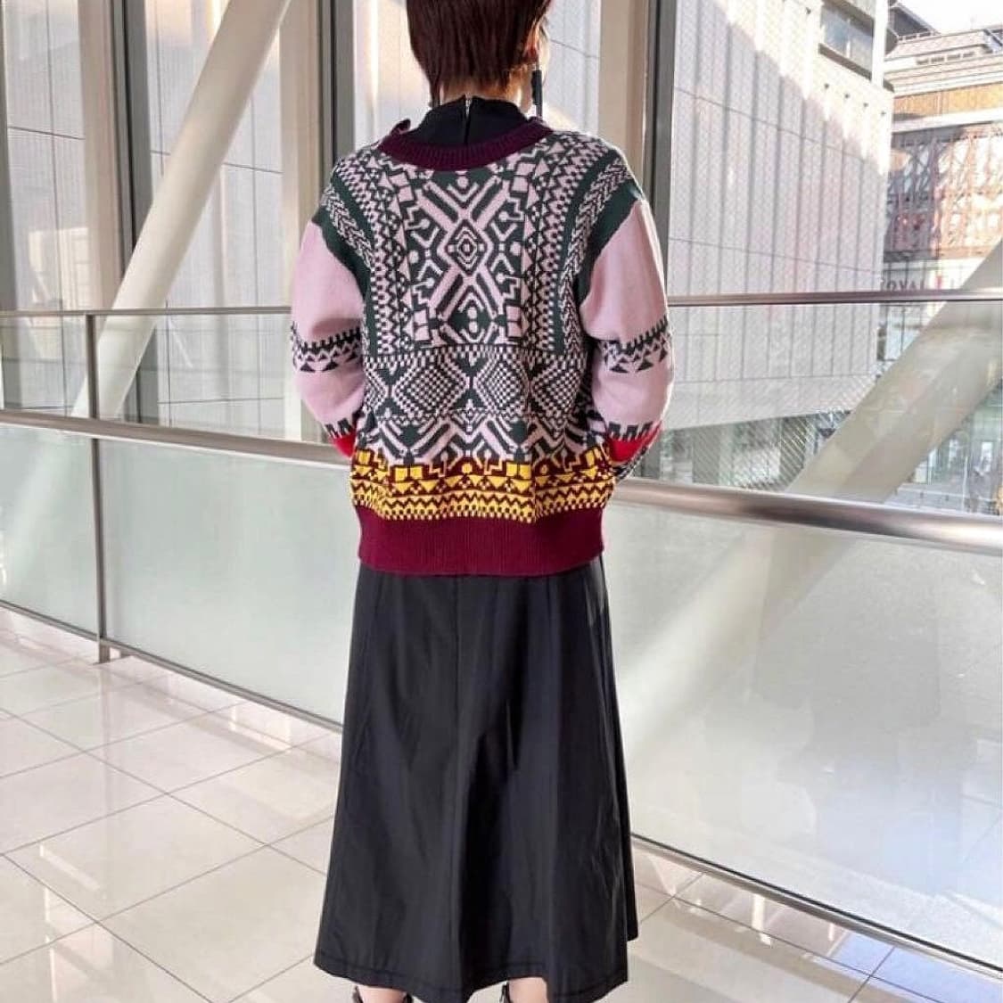 TOGA PULLA 22 자카드 가디건 상품이미지1