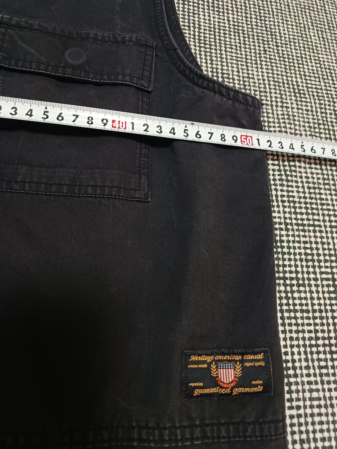 MONOFLOW 블랙 워크 베스트 상품이미지8