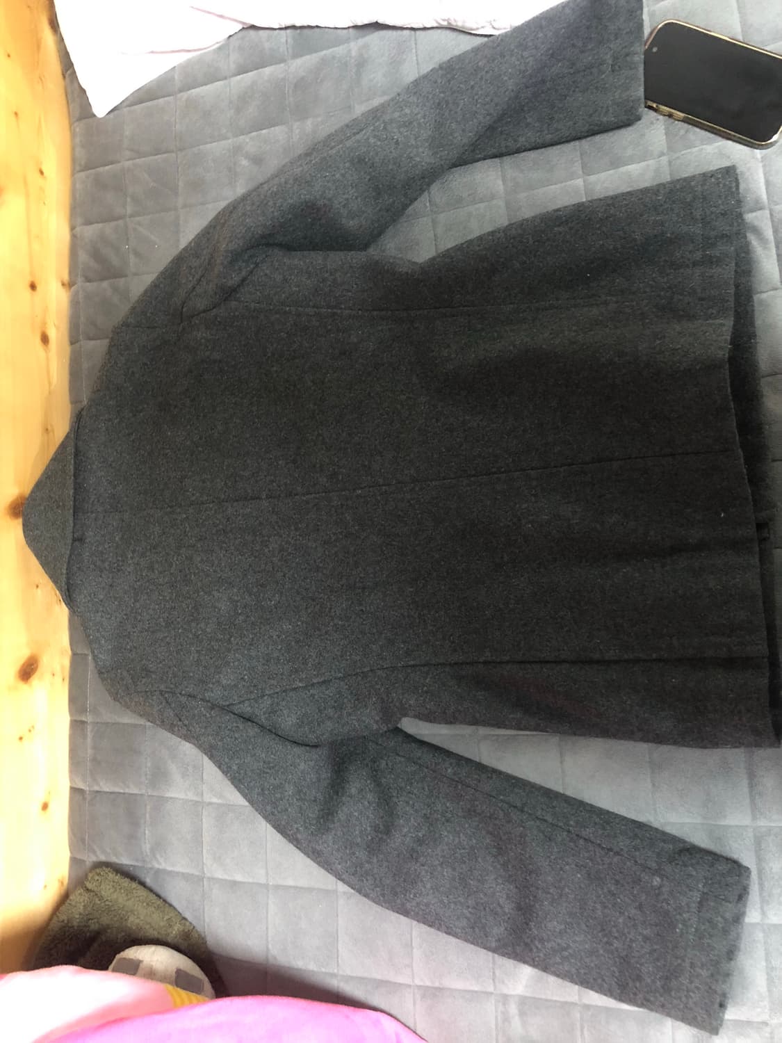 빈티지 회색 코트 상품이미지2