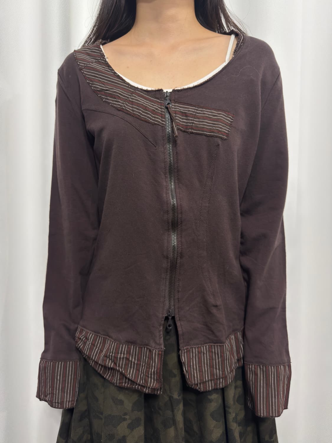 one step design twoway zipup 상품이미지1