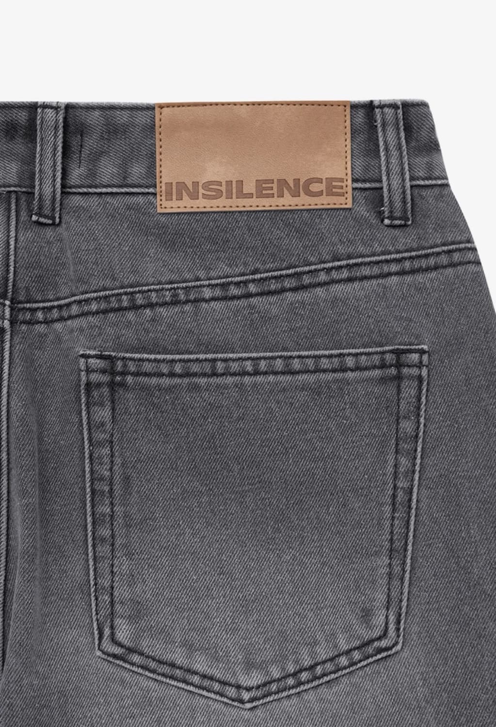 인사일런스우먼 스터드 데님 팬츠 상품이미지4