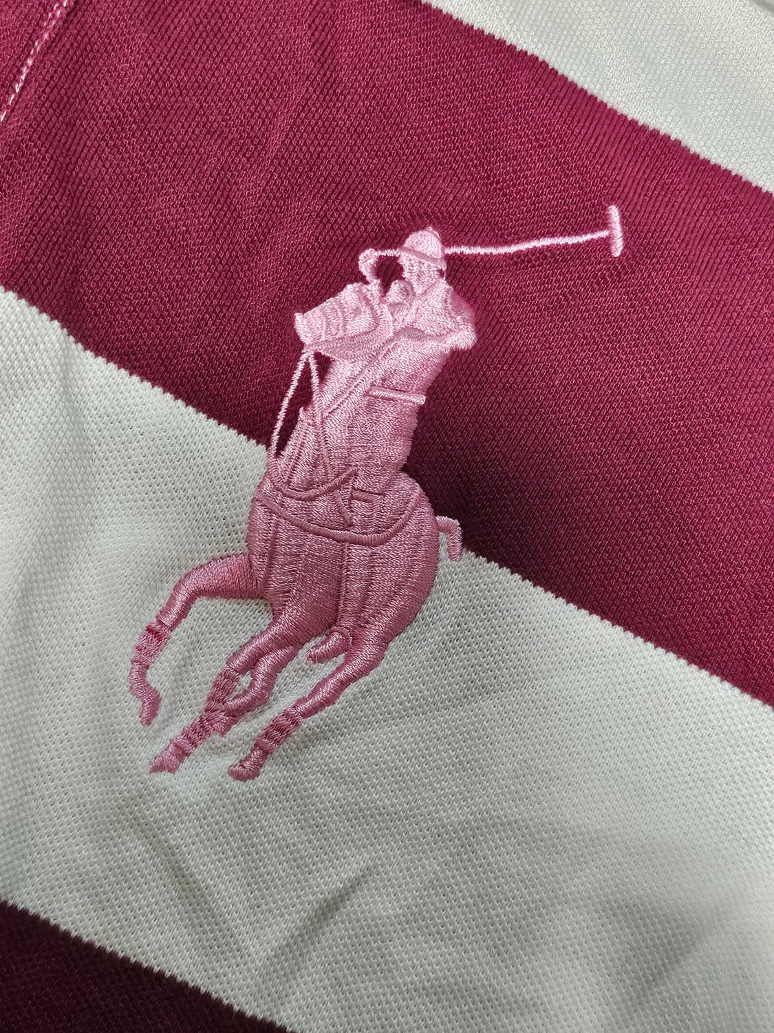 폴로랄프로렌 아방핏 긴팔 빅포니 럭비티 카라티 카라티셔츠 XL 상품이미지2