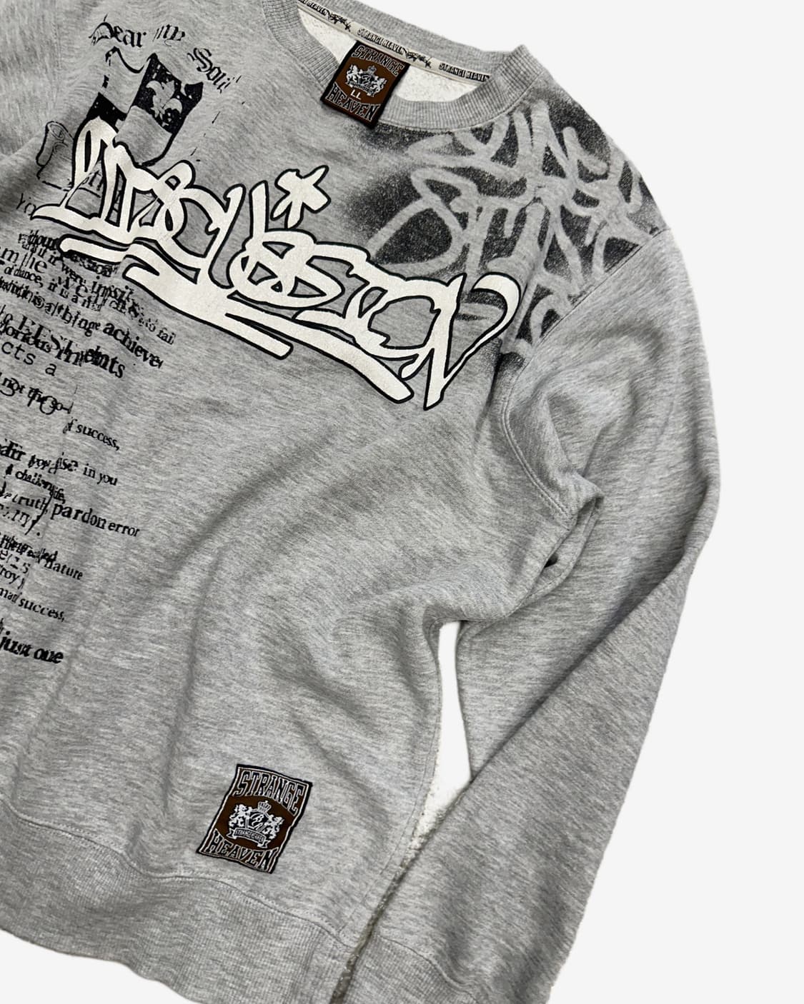 STRANGE HEAVEN grunge sweat shirt 상품이미지2