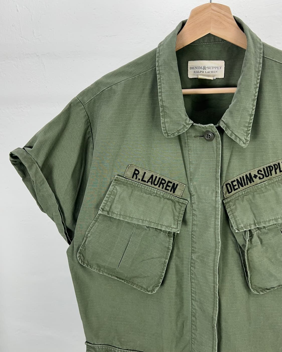 데님 앤 서플라이 랄프로렌 정글 퍼티그 1/2 셔츠 자켓 상품이미지2