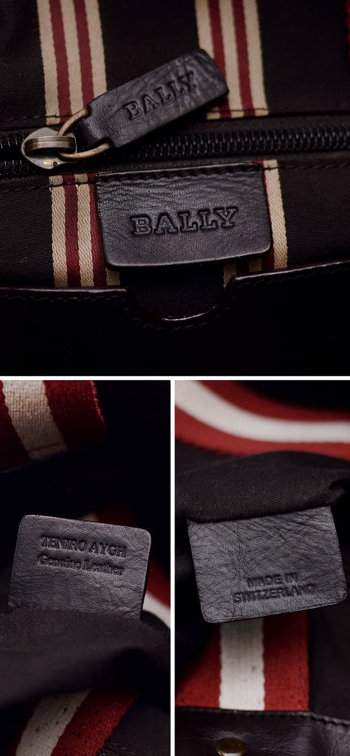 발리 (BALLY) 테니로 풀그레인 베지터블 레더 토트.숄더백 상품이미지10