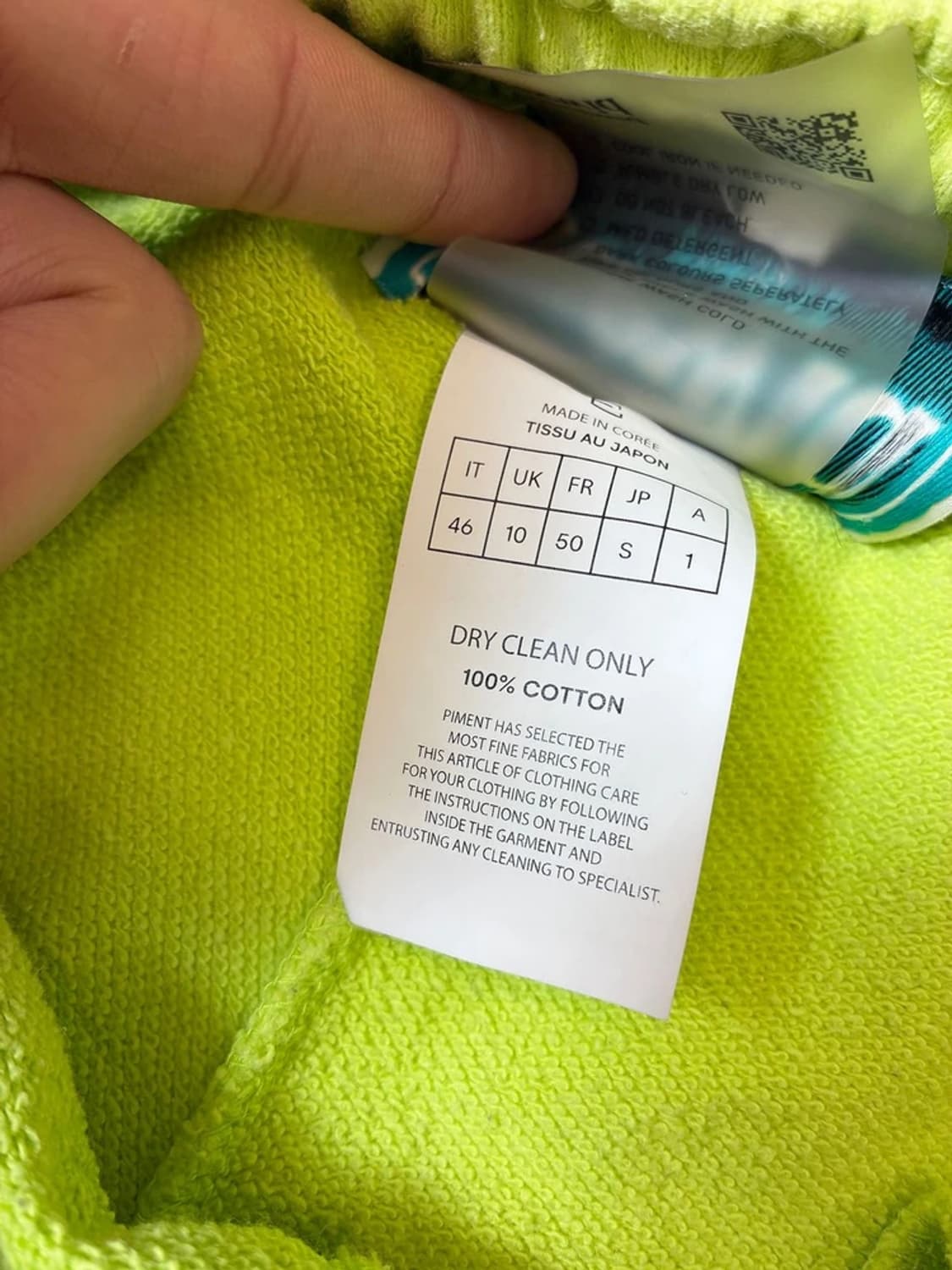 트위드 Tuewid 네온 스웻 조거 팬츠 PN7016 상품이미지10