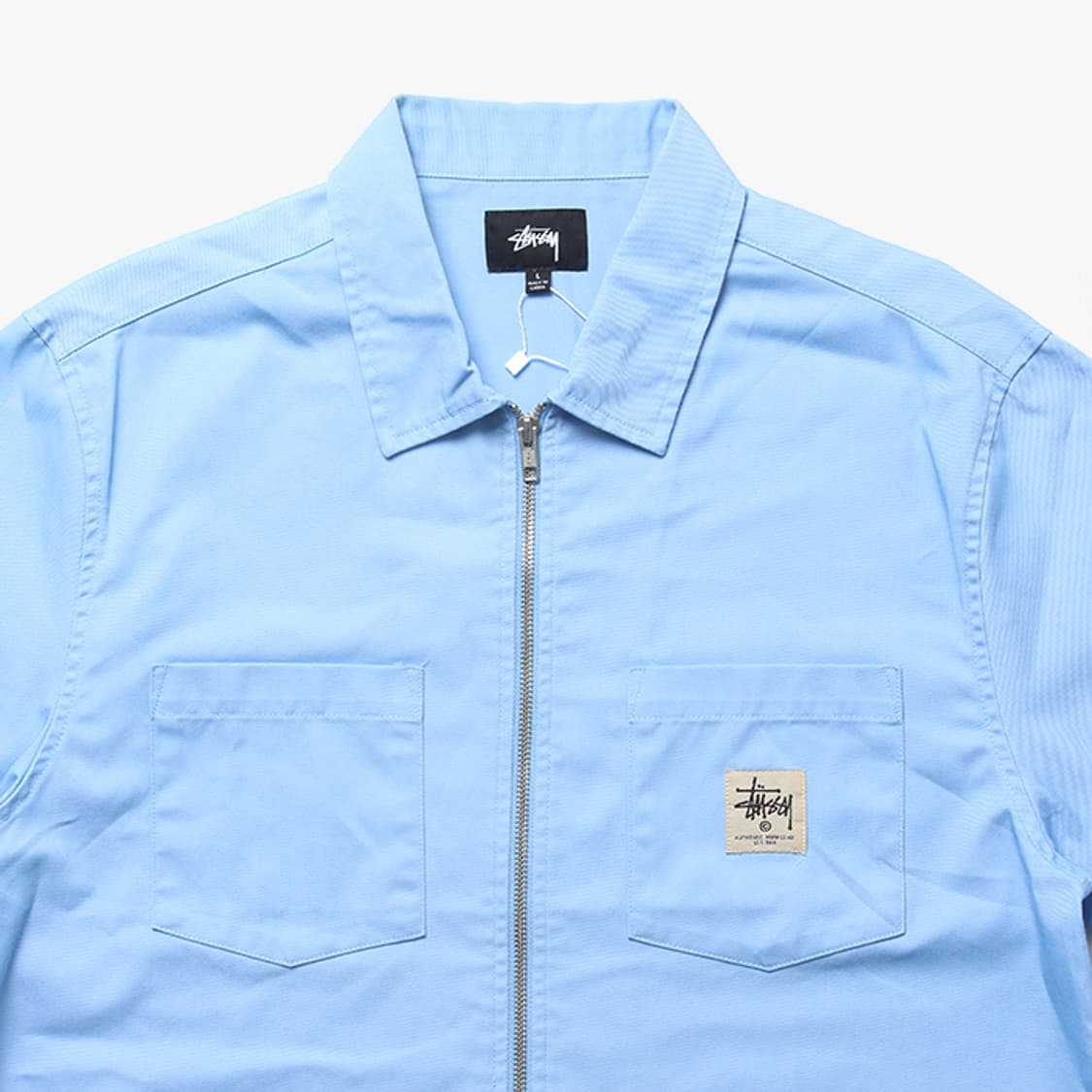  STUSSY "Blue Half Shirts" 상품이미지2