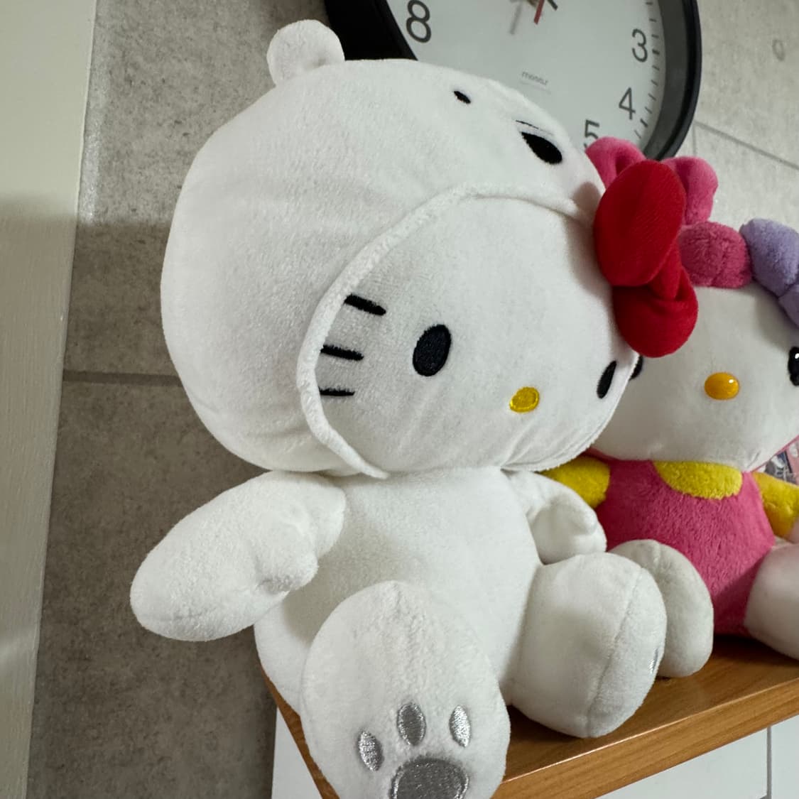 빈티지 고전 헬로키티x위베어베어스 콜라보 봉제인형 상품이미지7
