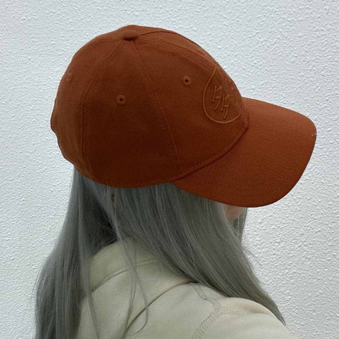 다다이즘 오렌지 볼캡 상품이미지2