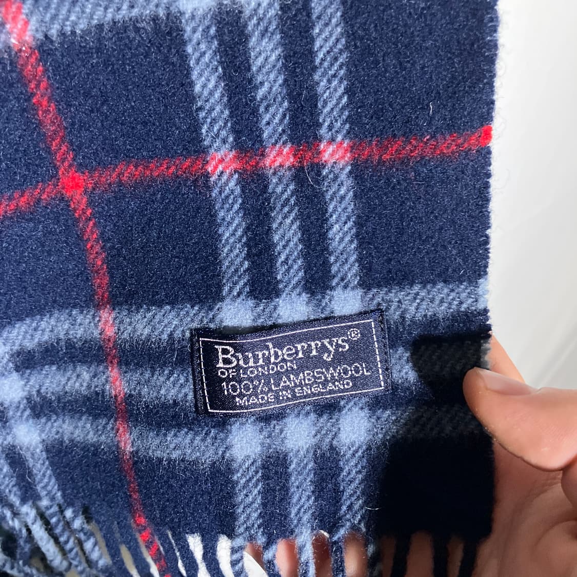 BURBERRYS 90s 노바체크패턴 머플러 목도리 상품이미지3