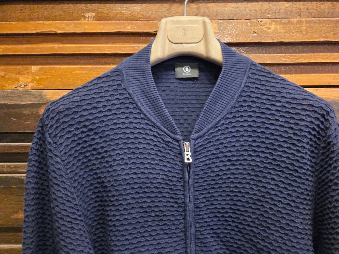 보그너 니트짚업자켓 상품이미지2