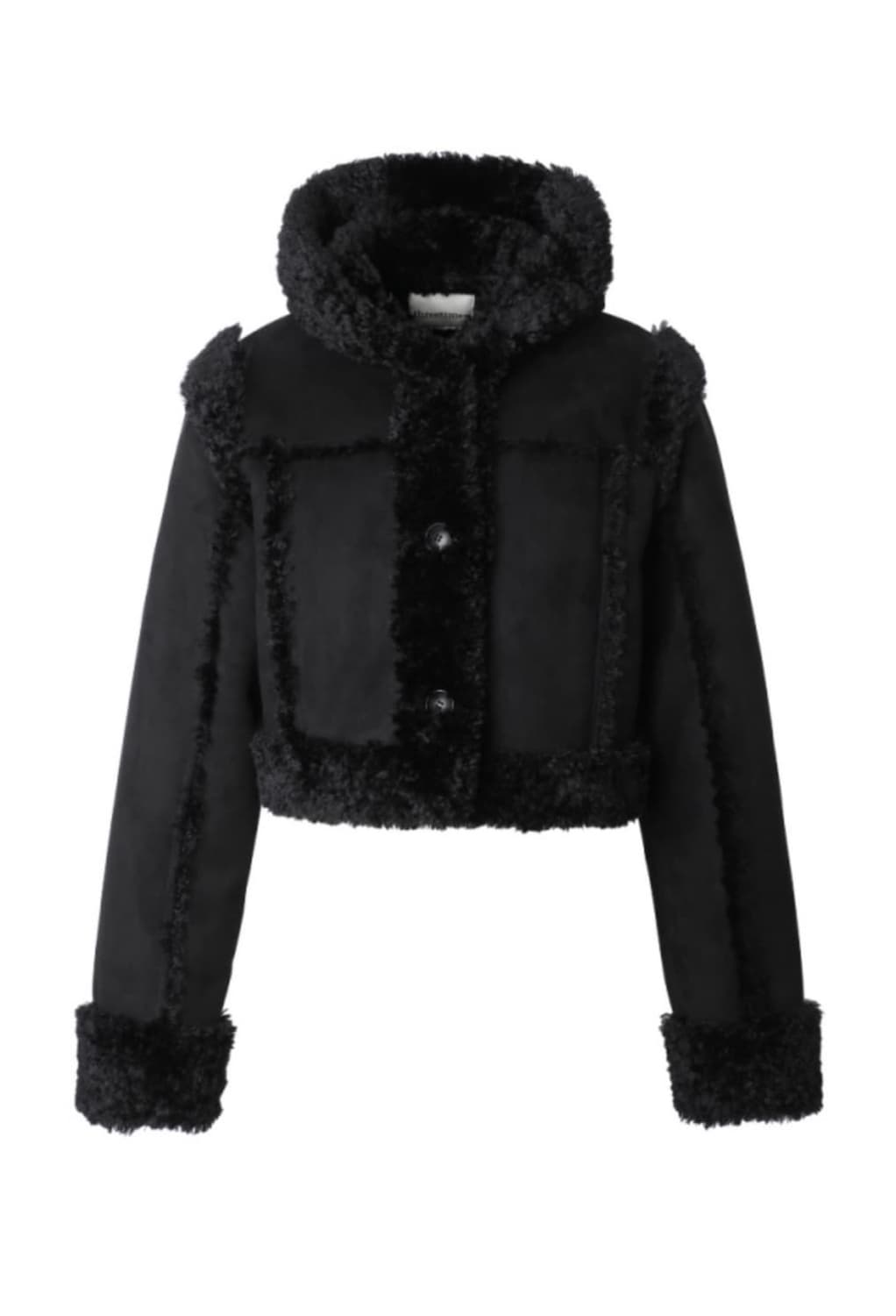 쓰리타임즈 배이비 퍼후드 무스탕 상품이미지1