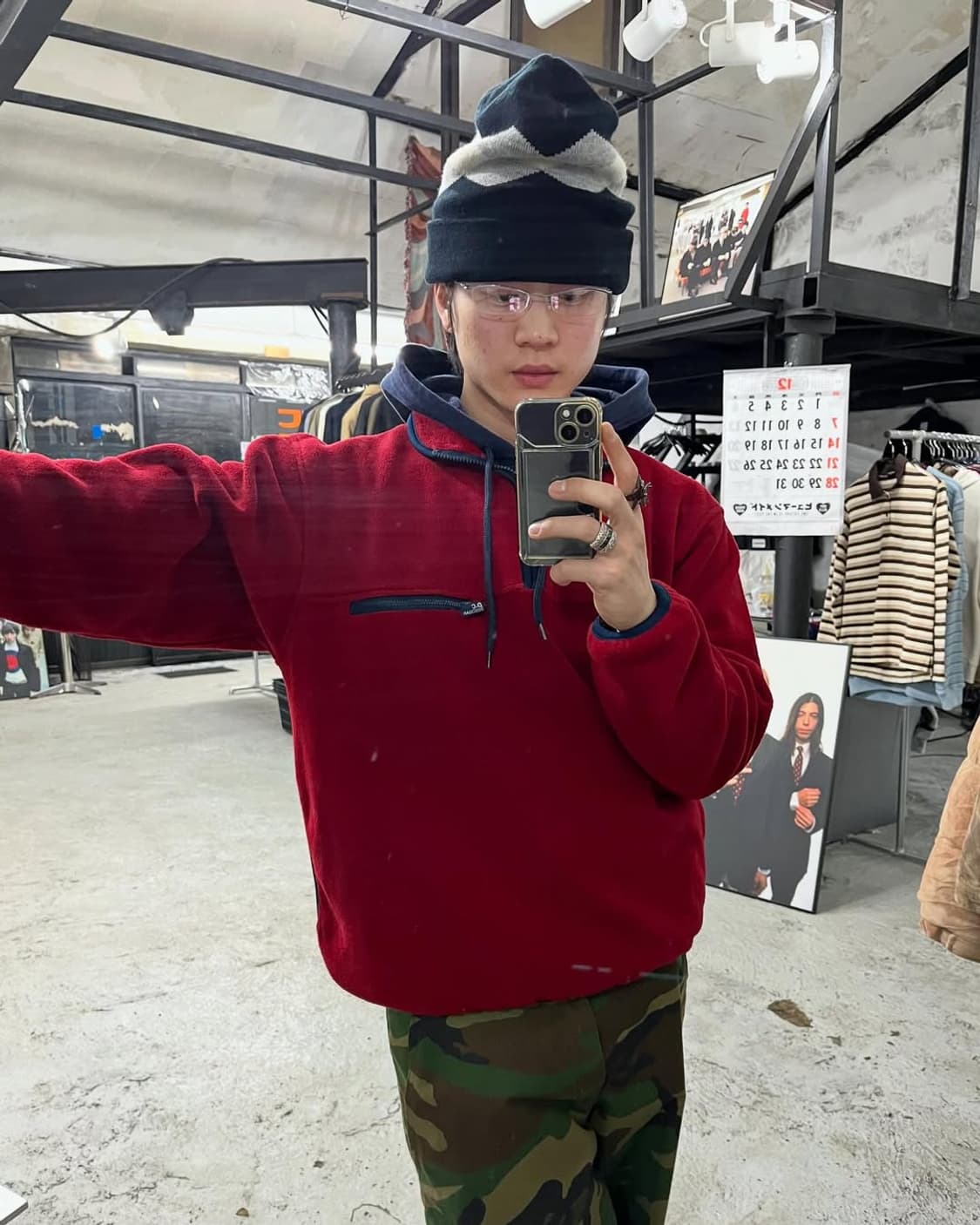 DogCigar fleece half zip up 상품이미지1