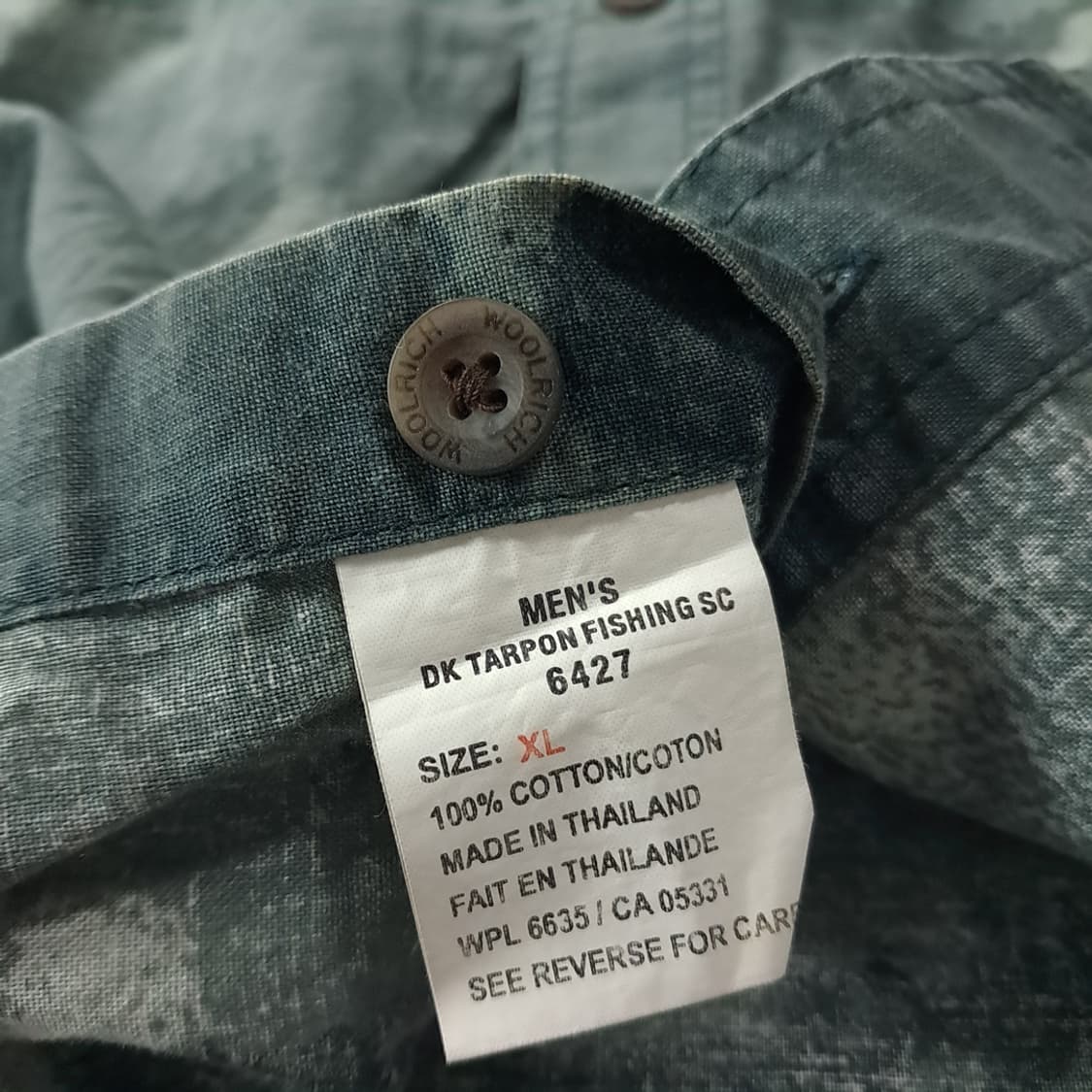 CK219 XL 울리치 90s 00s 미스틱그린 보트 셔츠 남방 상품이미지5