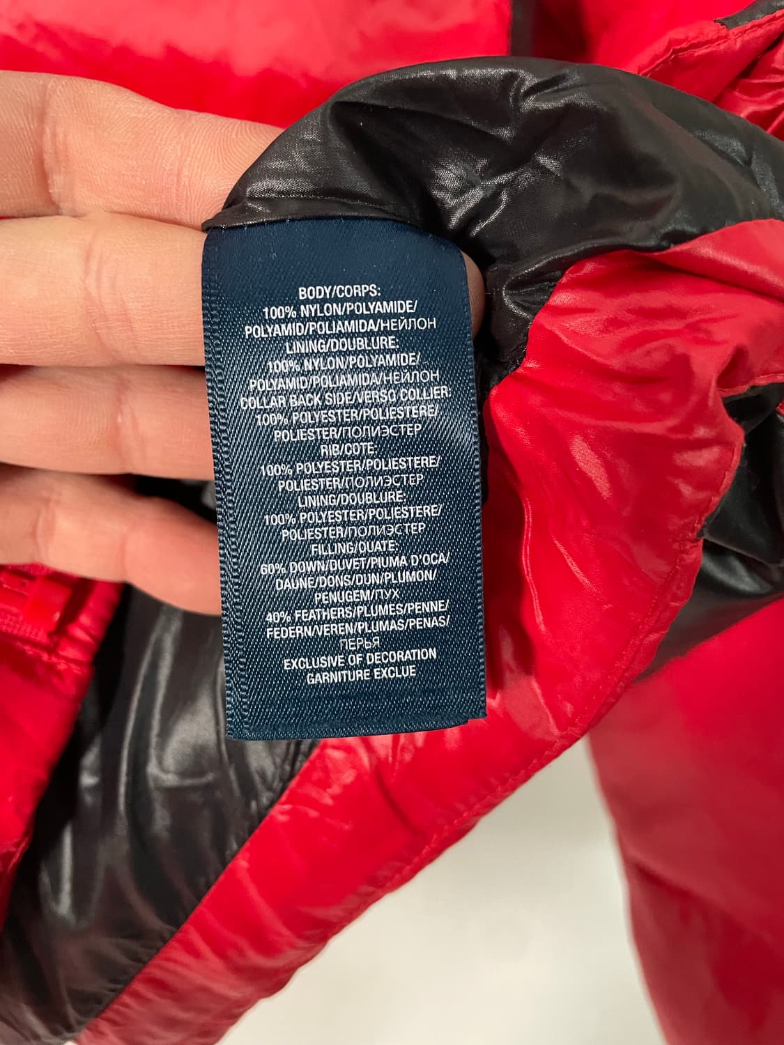 폴로 랄프로렌 보이즈 스칼렛레드 빅포니 패딩 (on.92)   상품이미지7