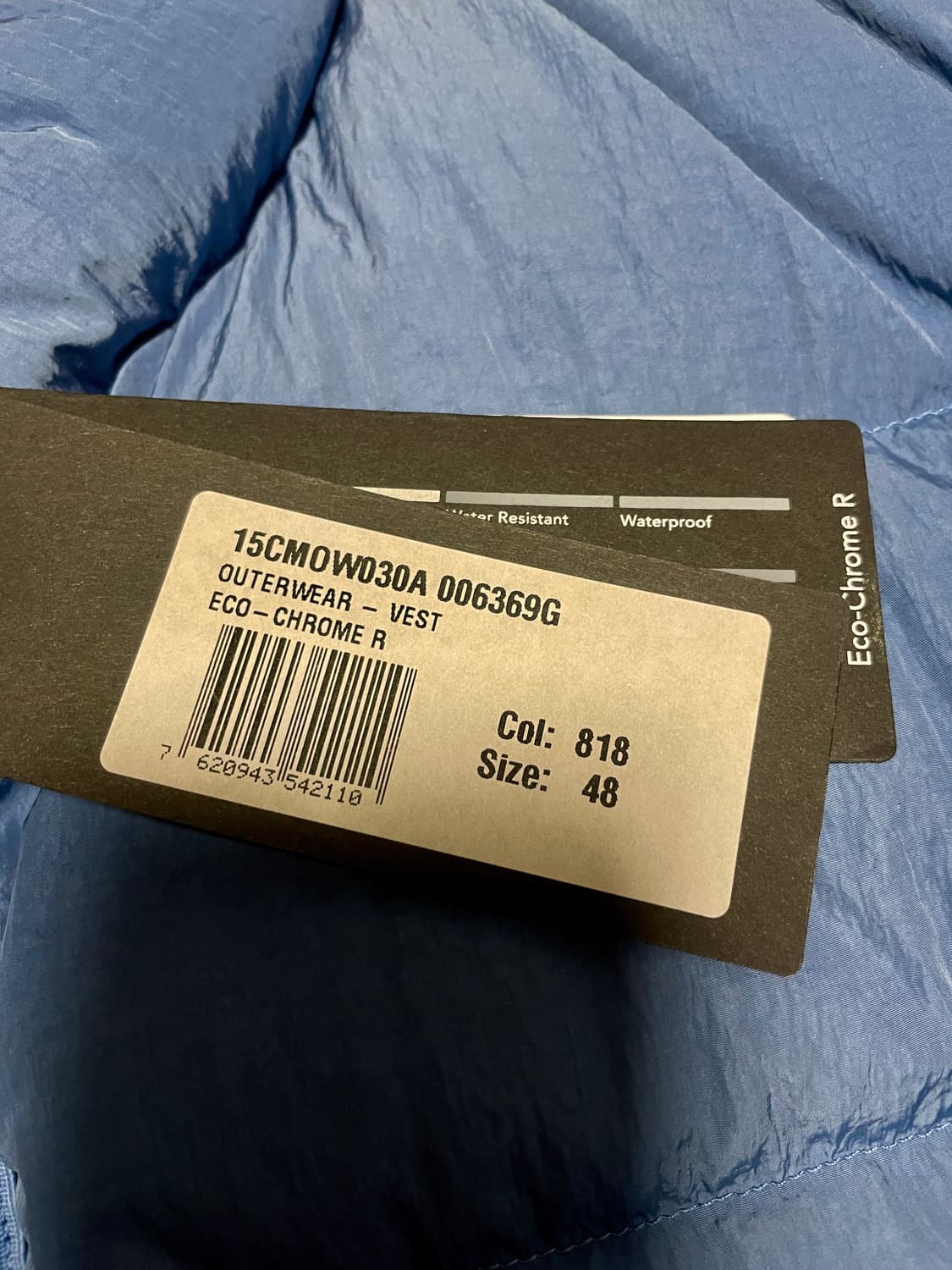 cp company  다운 베스트 새제품 팝니다 상품이미지2