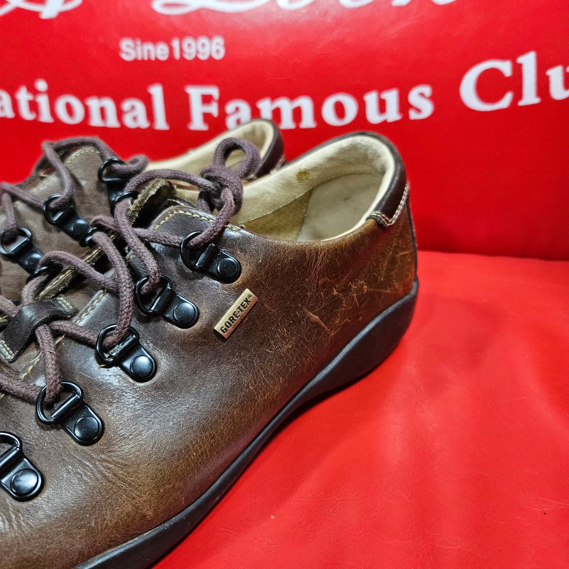 랜드로버 고어텍스 가죽 트래킹화 255size 상품이미지2