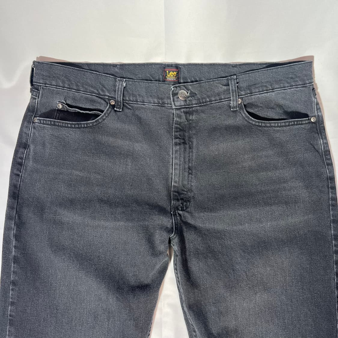 [40X36]LEE 리 빅사이즈 블랙 데님 팬츠 상품이미지2