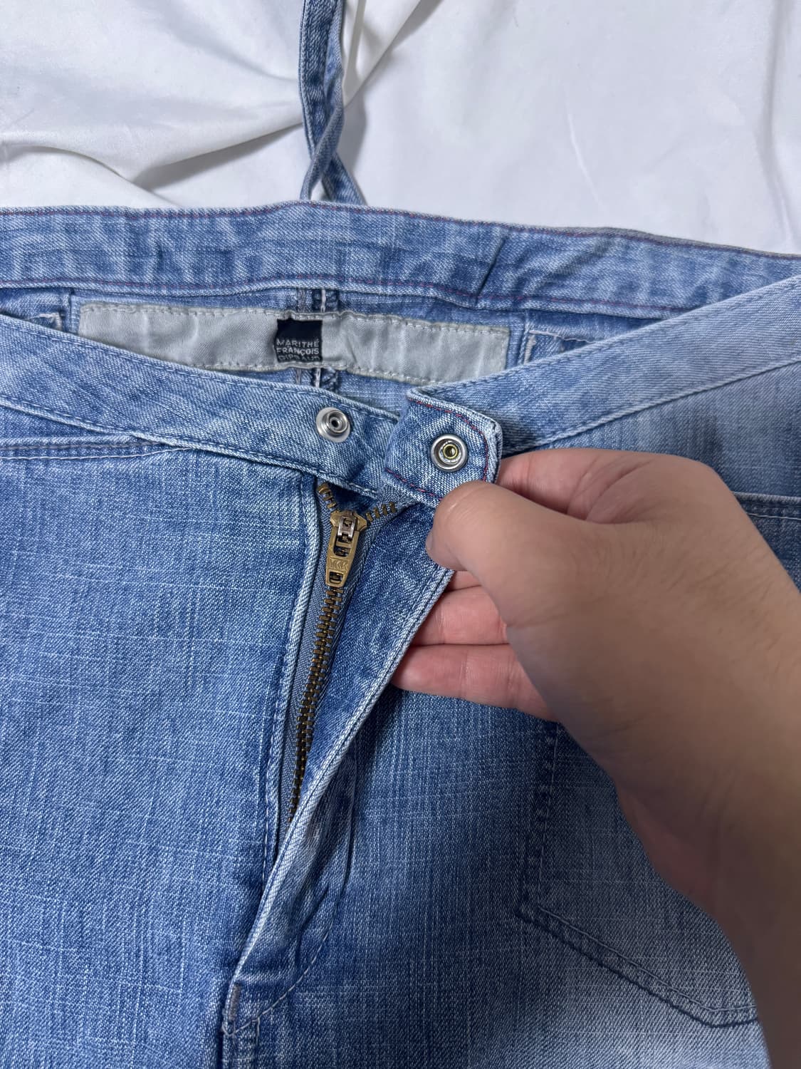 마리떼프랑소와저버 데님 롱 스커트 상품이미지6