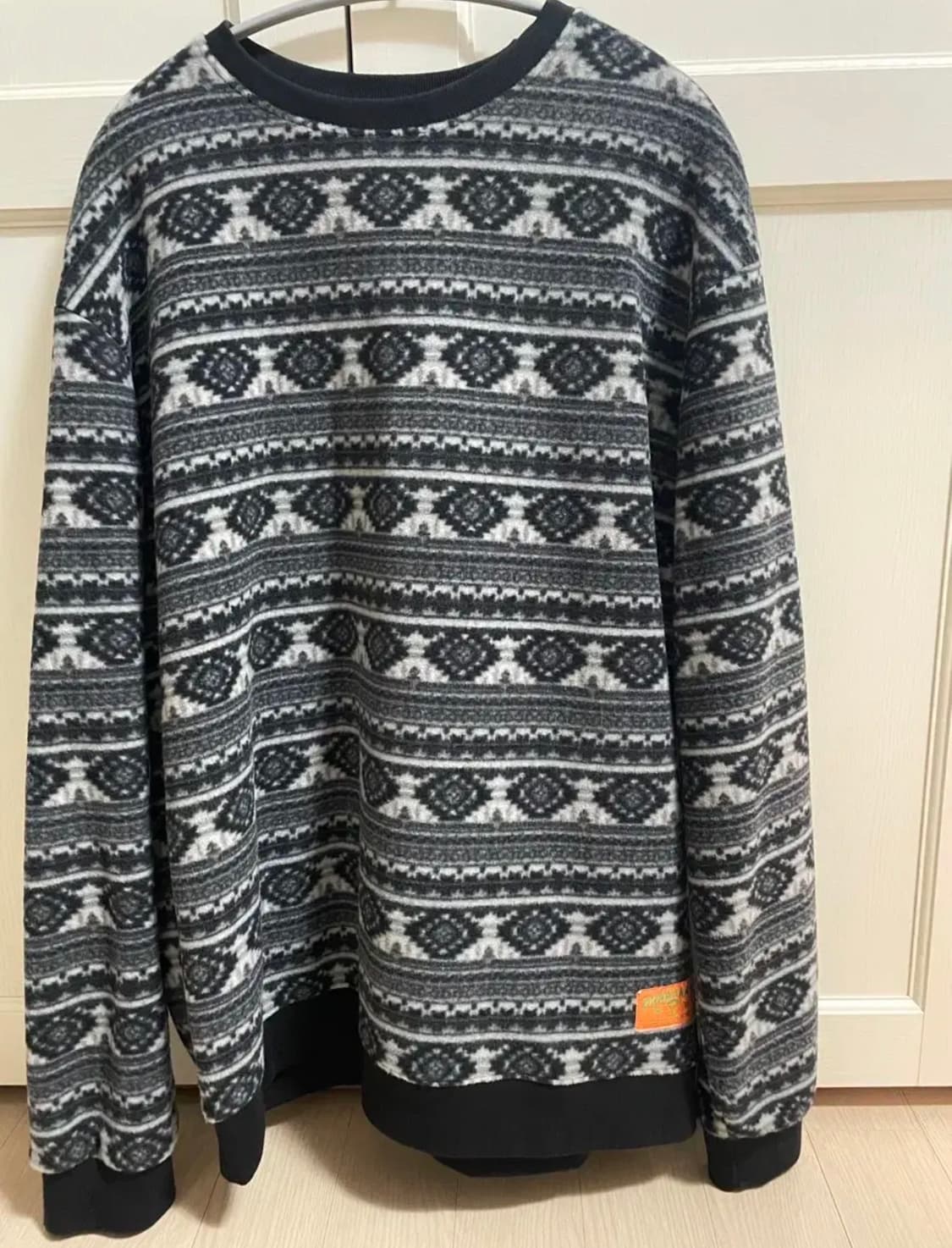 [XL]브라운 브레스 니트 그레이 상품이미지1