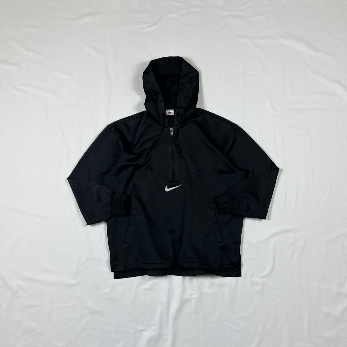 90’s 나이키 nike 스우시 로고 풀오버 져지 후드 상품이미지1