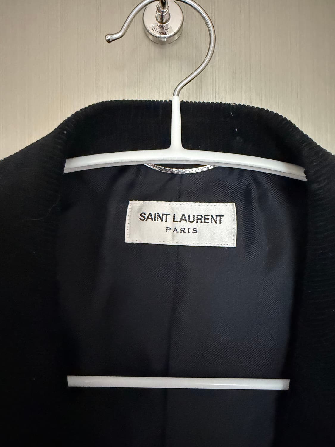 생로랑 블랙 코듀로이 자켓 상품이미지2