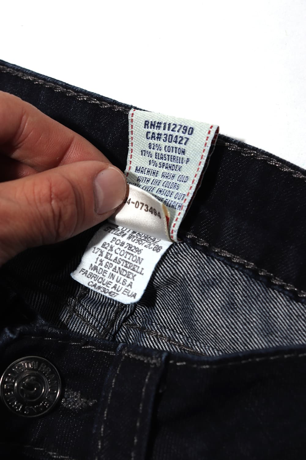 TRUE RELIGION 빌리 인디고 데님 팬츠 women 24 상품이미지6