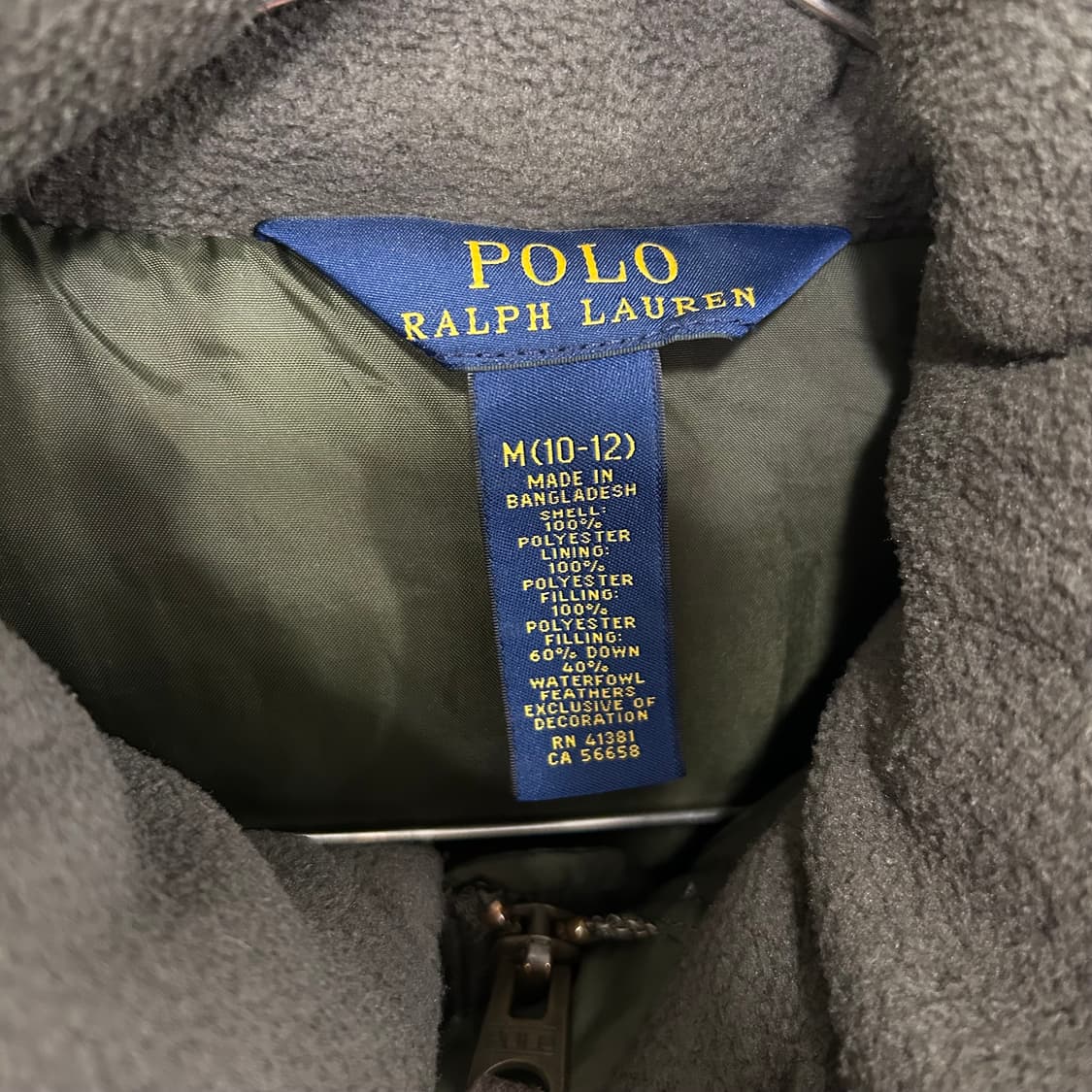 폴로 랄프로렌 덕다운 스몰포니 후드 푸퍼 패딩 상품이미지3