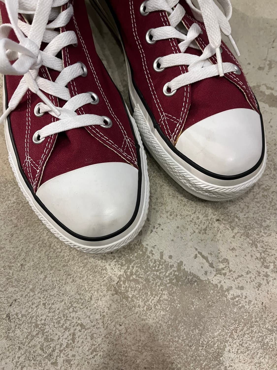 빈티지 컨버스 하이 버건디 상품이미지4
