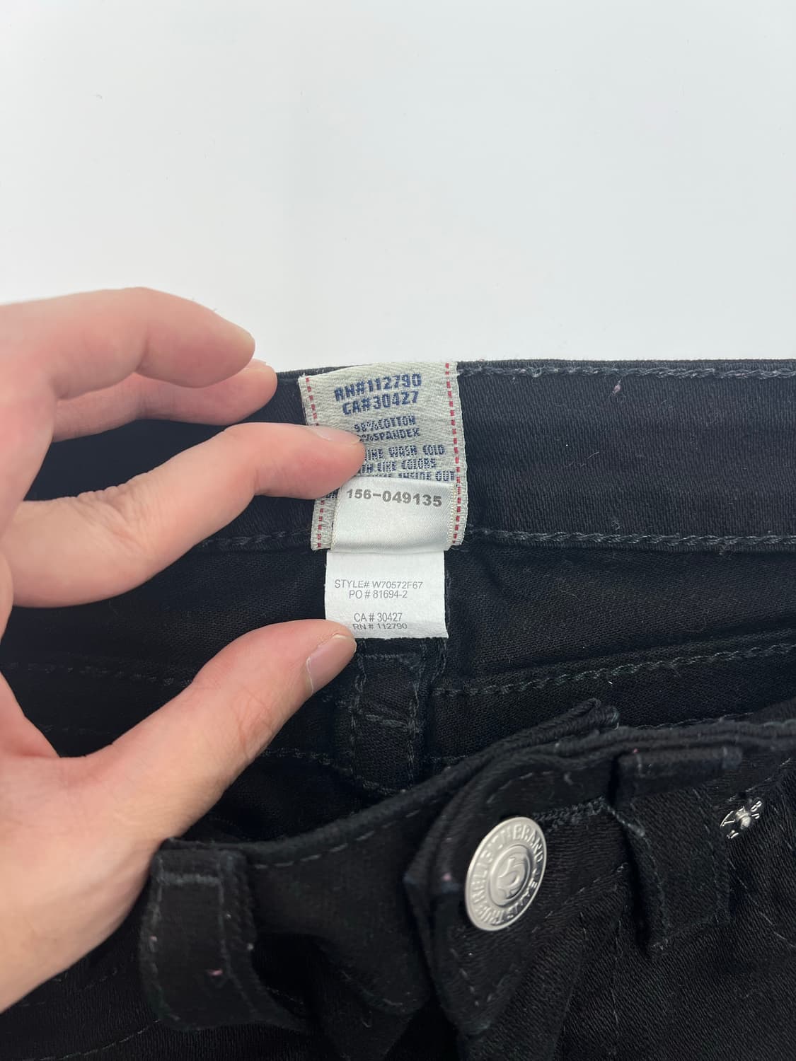 트루릴리젼 블랙 진 상품이미지6