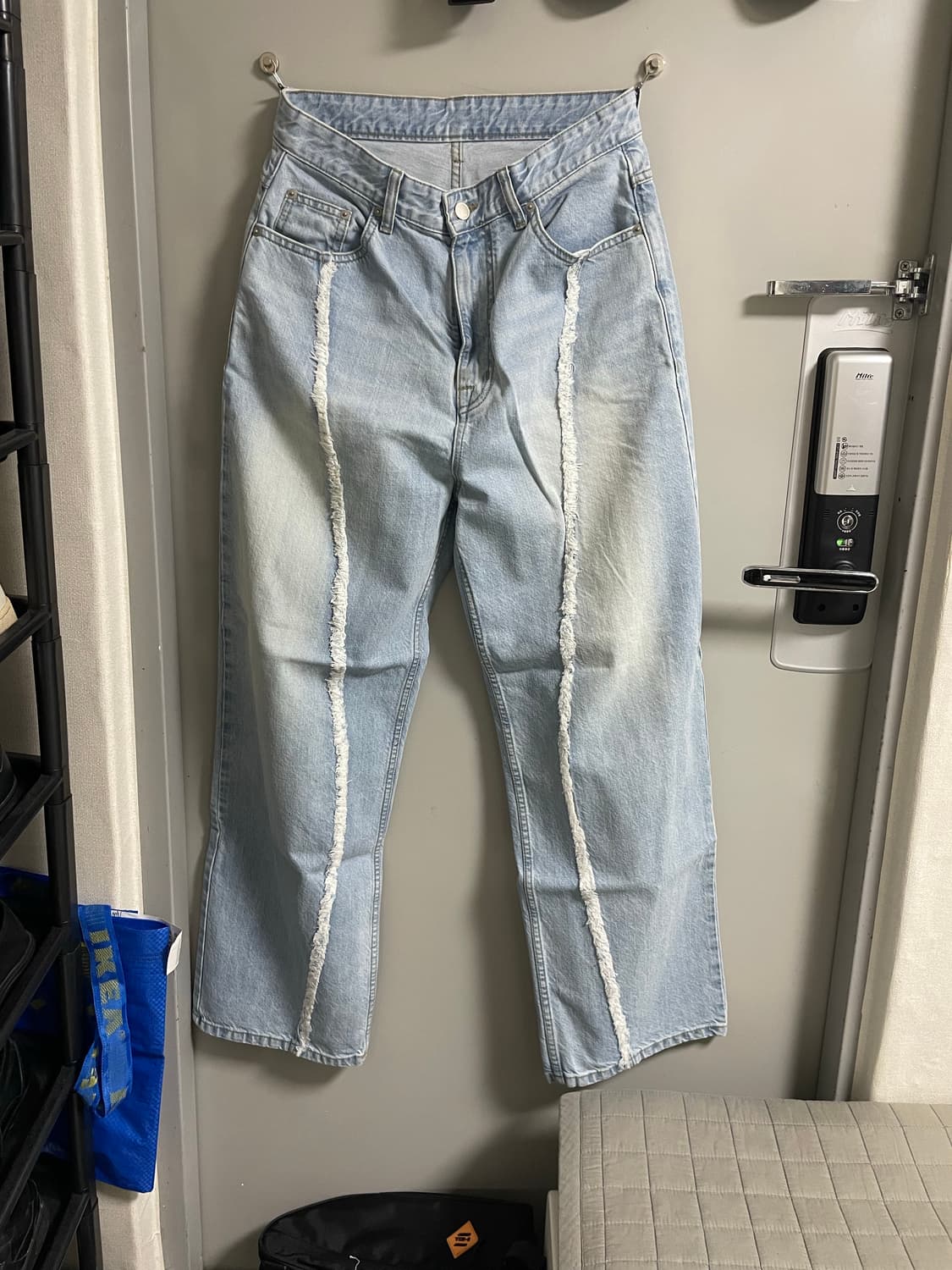 NOUN 노운 연청 wave cut denim pants 1사이즈 상품이미지2