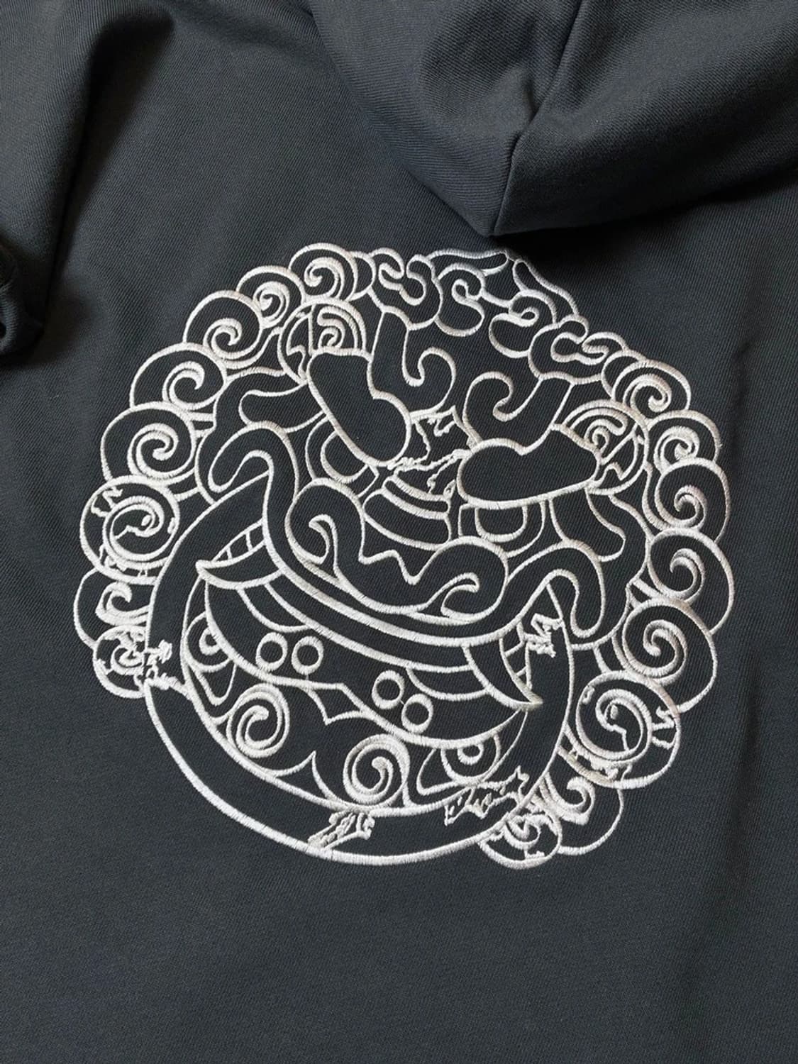 Solljus 헤비코튼 자수 오버핏 로고 후드티 PN6677 상품이미지3