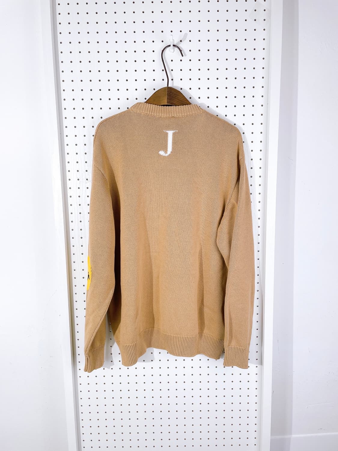 (정품/새상품) 조슈아 X 스마일 공용 스마일 J 로고 니트 상품이미지4