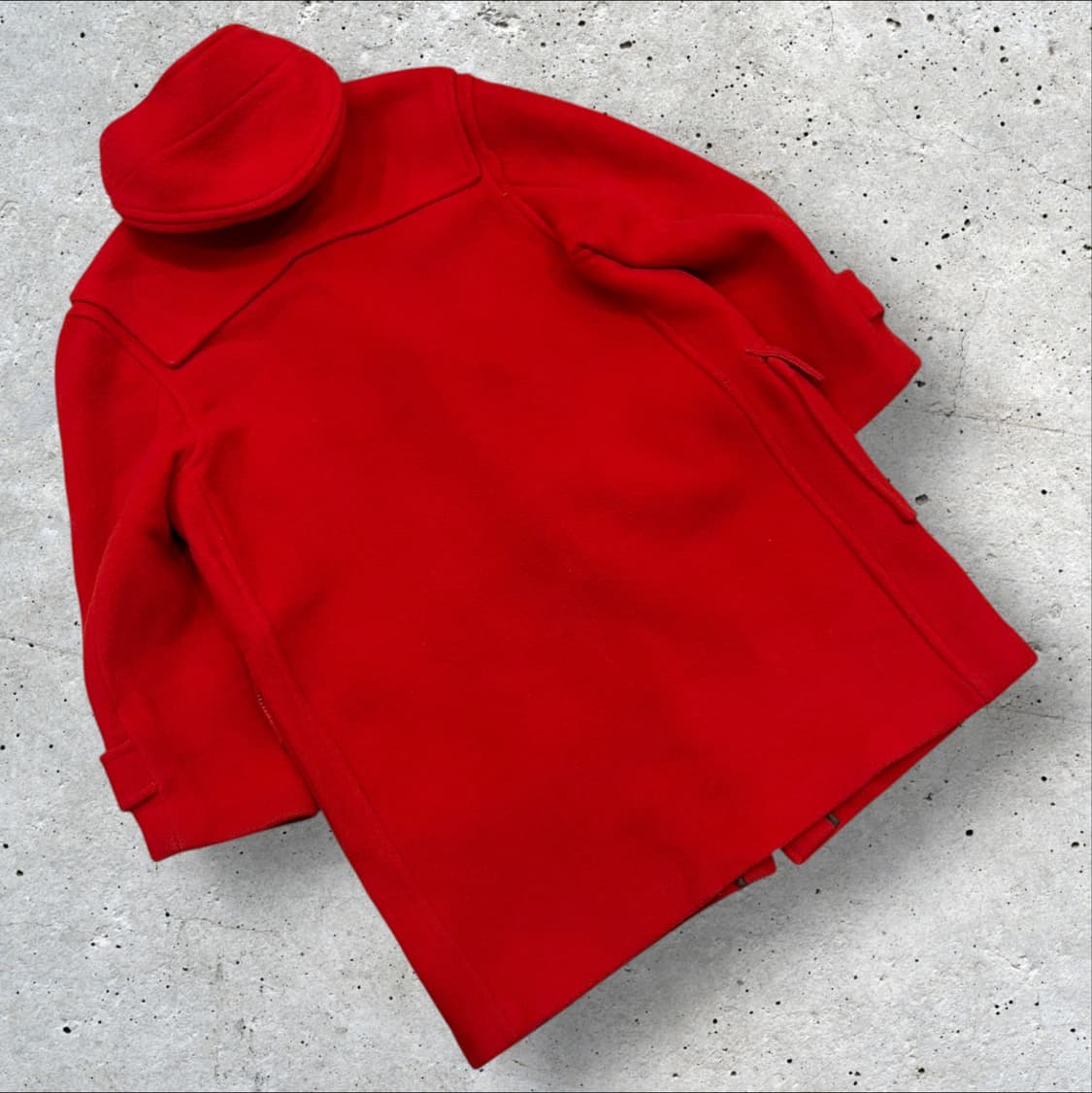 [M] 버버리 글로버울 레드 더플 코트 C923 상품이미지2