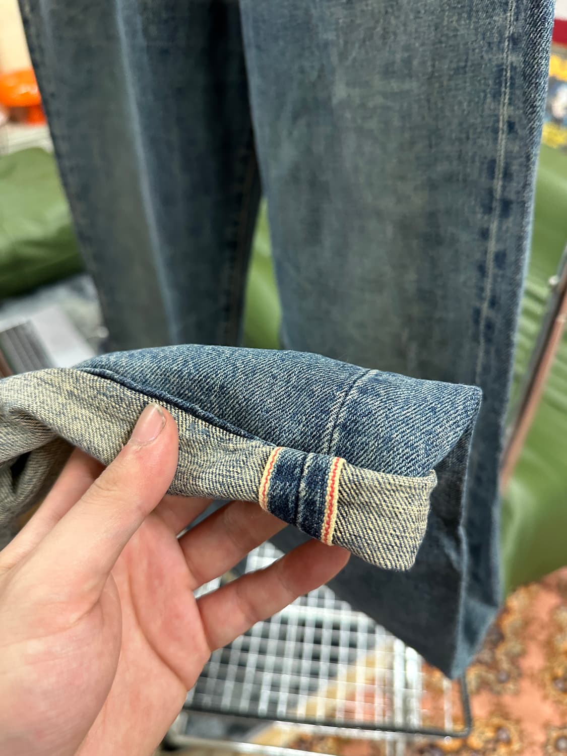 90s Edwin 505x 셀비지 상품이미지6