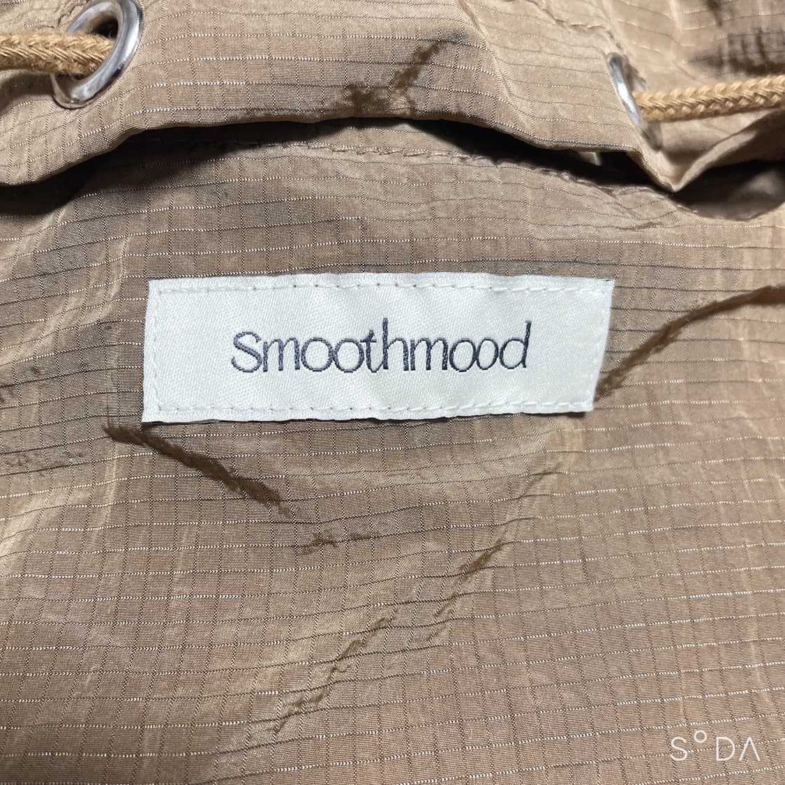 Smoothmood 스무스무드 나일론 백팩 브라운 상품이미지8