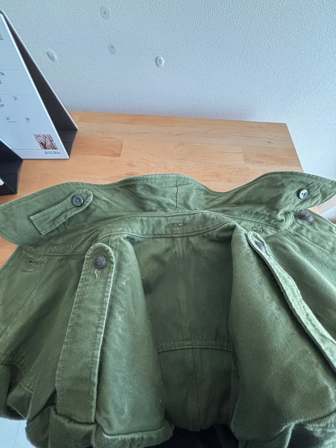 구형 헝가리군 밀리터리 필드 코트 (빈티지) 상품이미지10