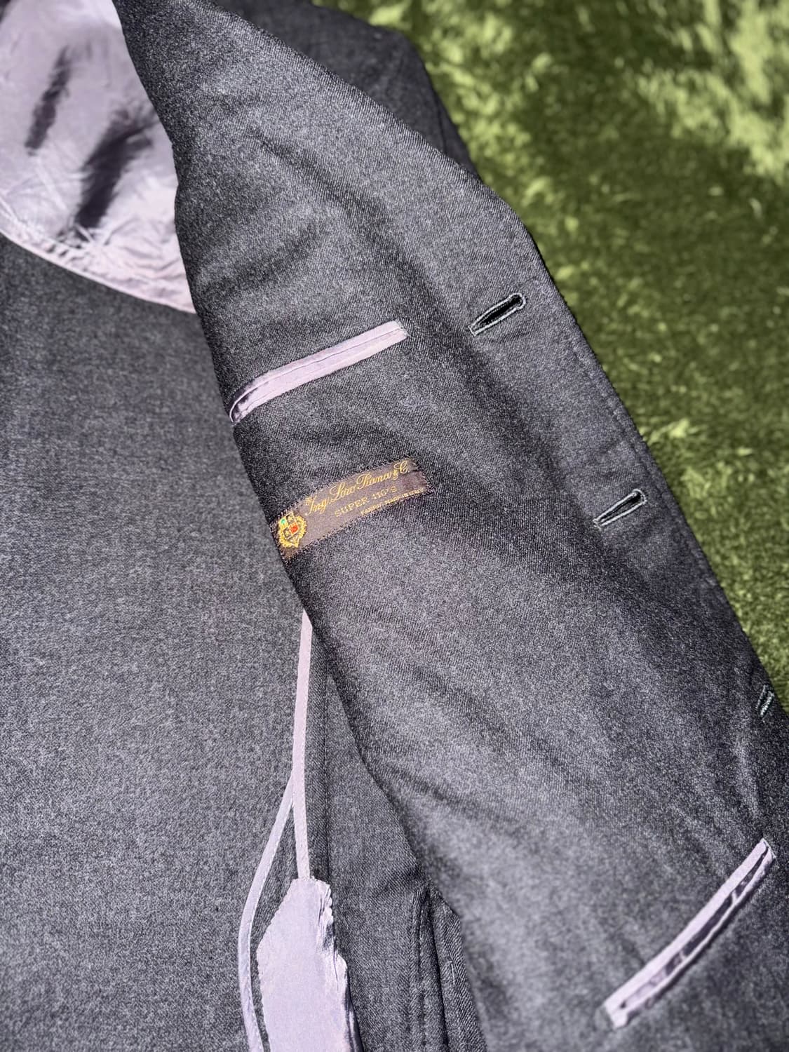 로로피아나 Super 110s 테일러 샵 오더 울 블레이저 상품이미지6