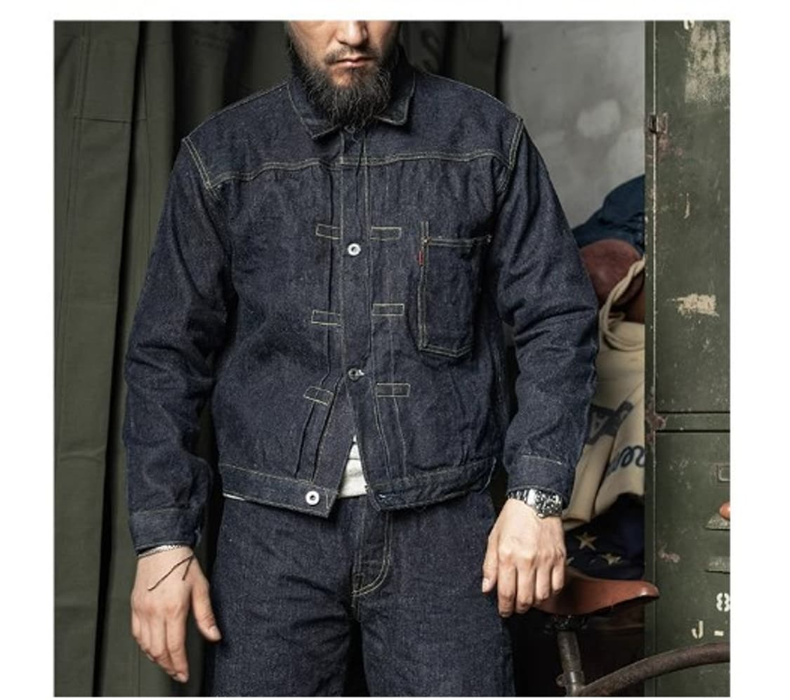 BRONSON 브론슨 셀비지 데님 재킷 TYPE 1 S806XX 상품이미지1