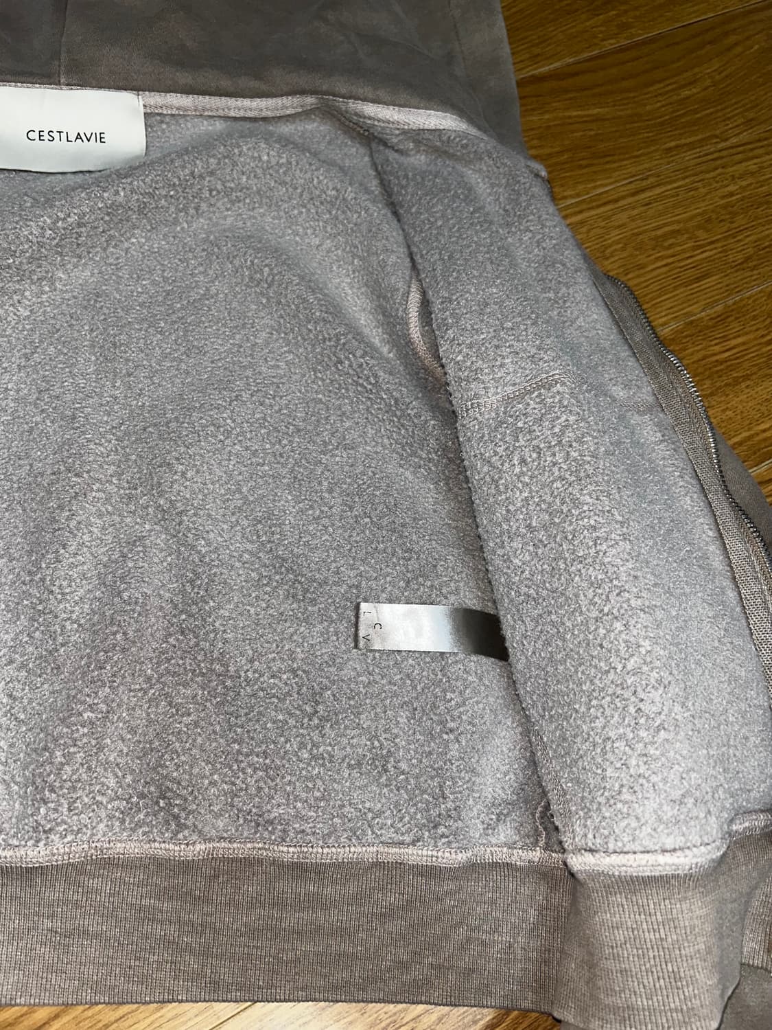 듄 피그먼트 후드집업 상품이미지4