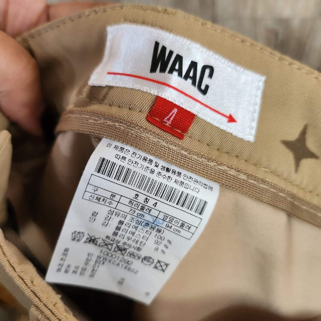 821) 왁 wacc 여성 골프 치마 상품이미지6