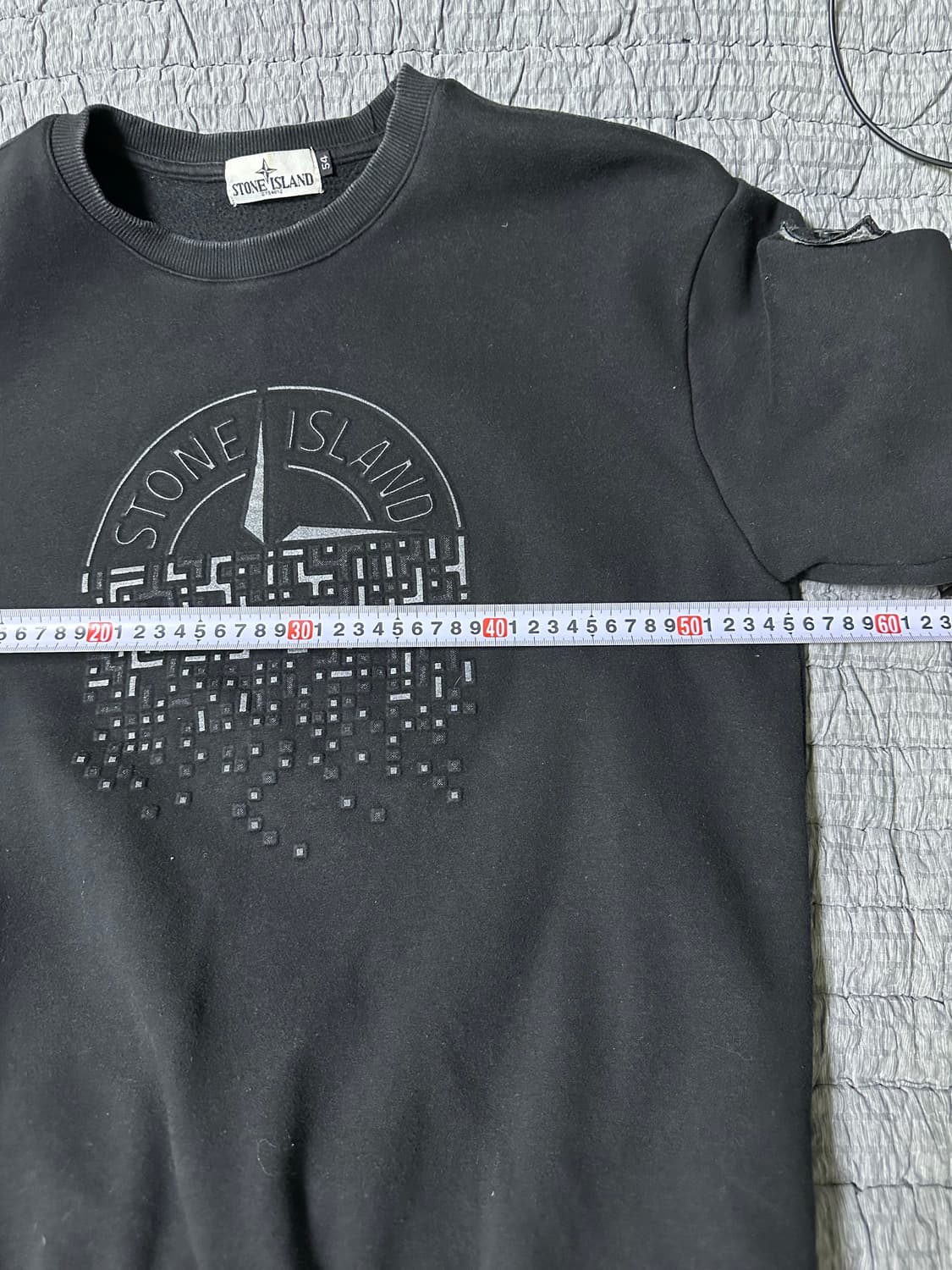 스톤아일랜드 블랙 프린팅 맨투맨 54 상품이미지5